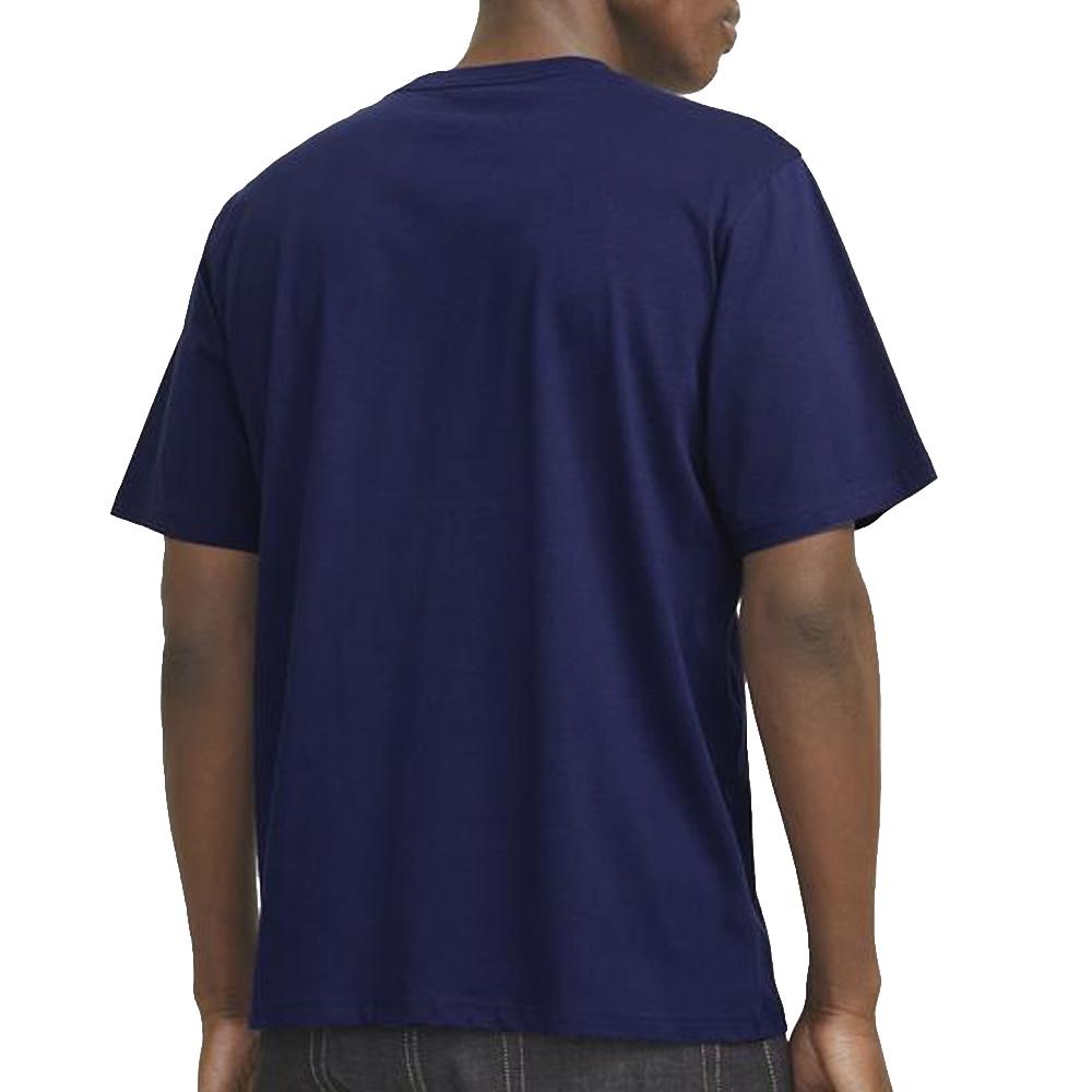 T-shirt Marine Homme Jack & Jones Vesterbro vue 2