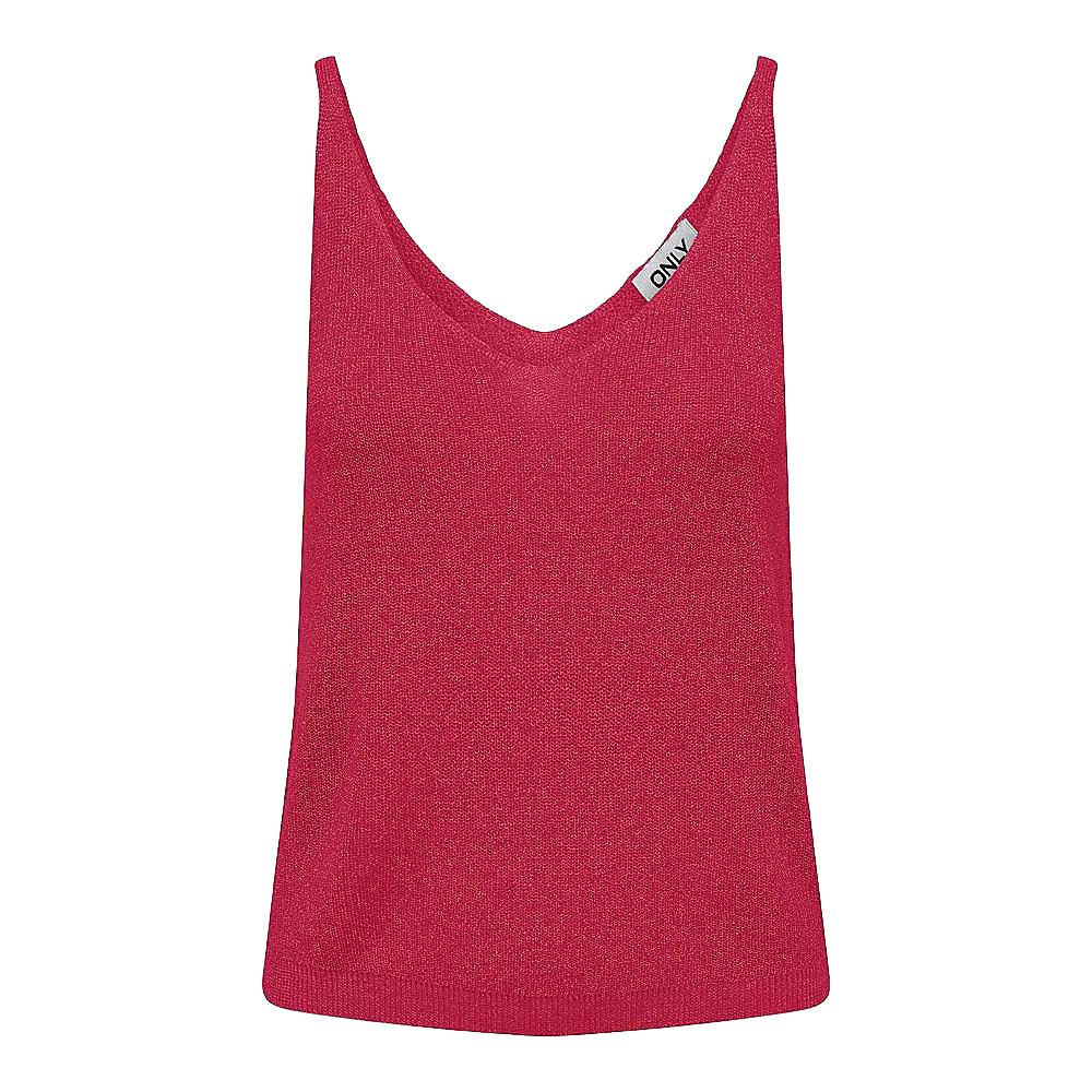 Débardeur Rose Femme Only Shina Sl Glitter pas cher