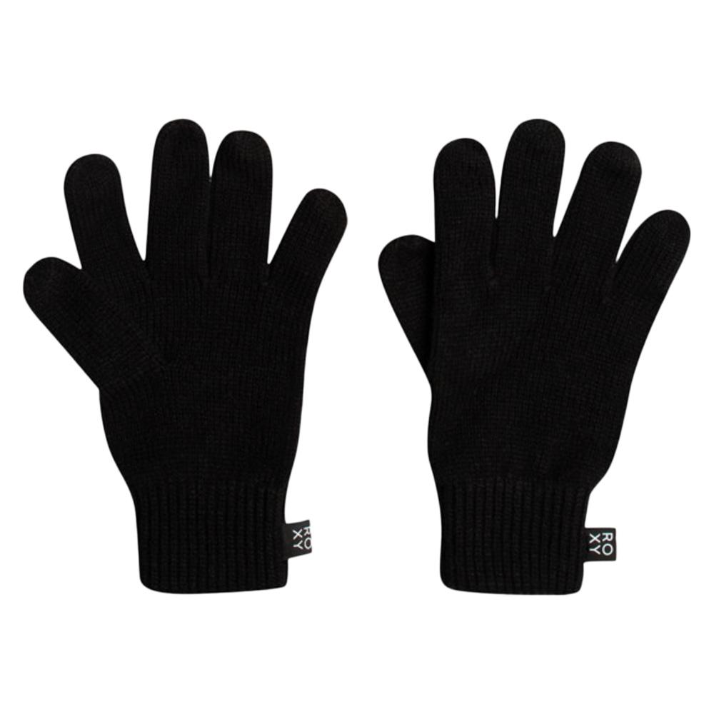 Gants Noir Femme Roxy Island pas cher