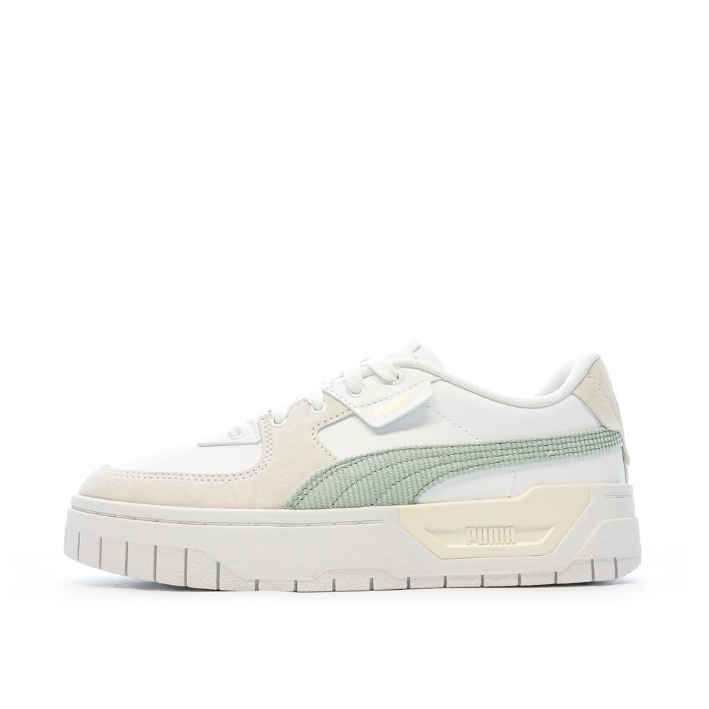 Baskets Blanche Femme Puma Cali Dream Corderoy pas cher