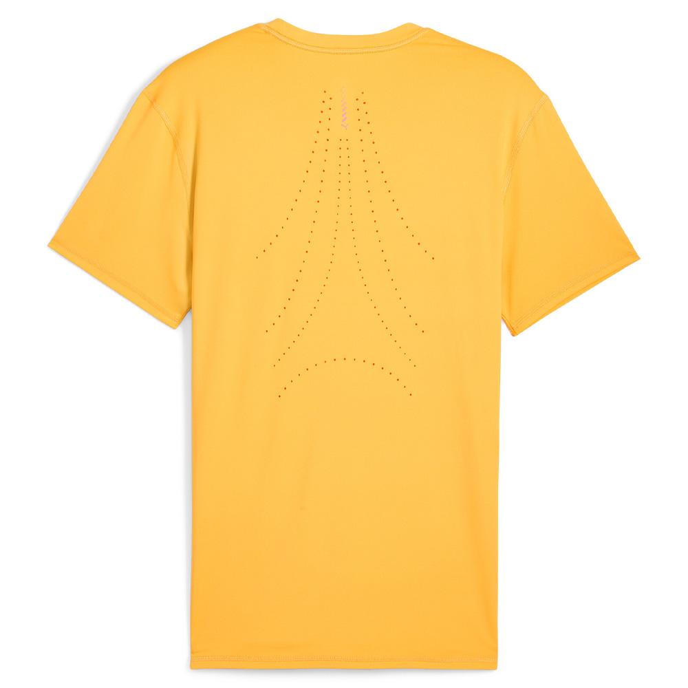 T-Shirt Orange Homme Puma Cloudspun vue 2