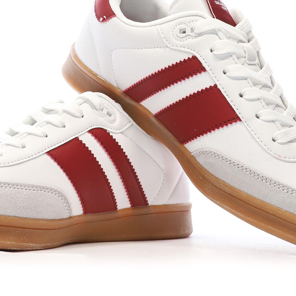Baskets Blanches/Bordeaux Homme Teddy Smith 120098 vue 7