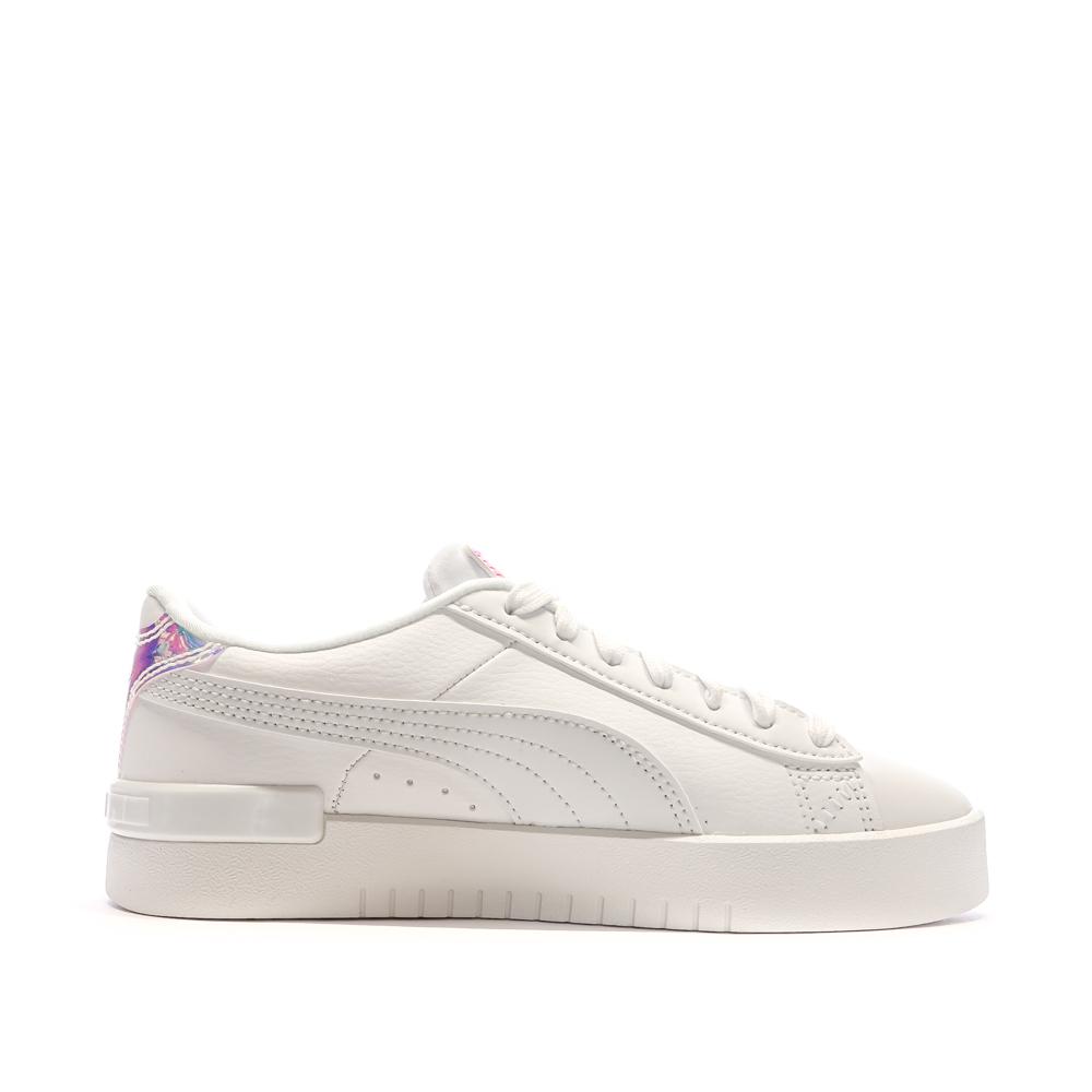 Baskets Blanches/Roses Fille Puma Jada vue 2