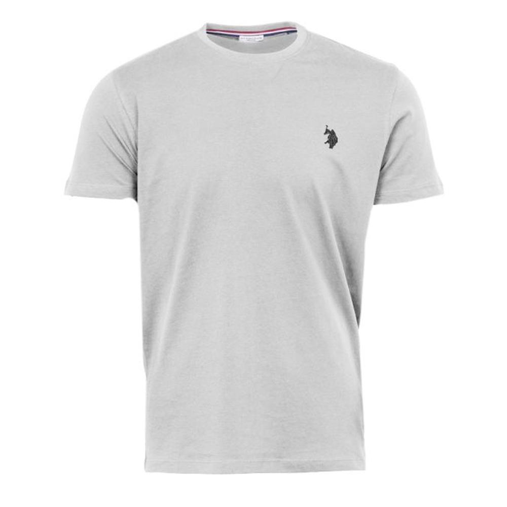 T-Shirt Gris Homme US Polo ASSN Mick pas cher
