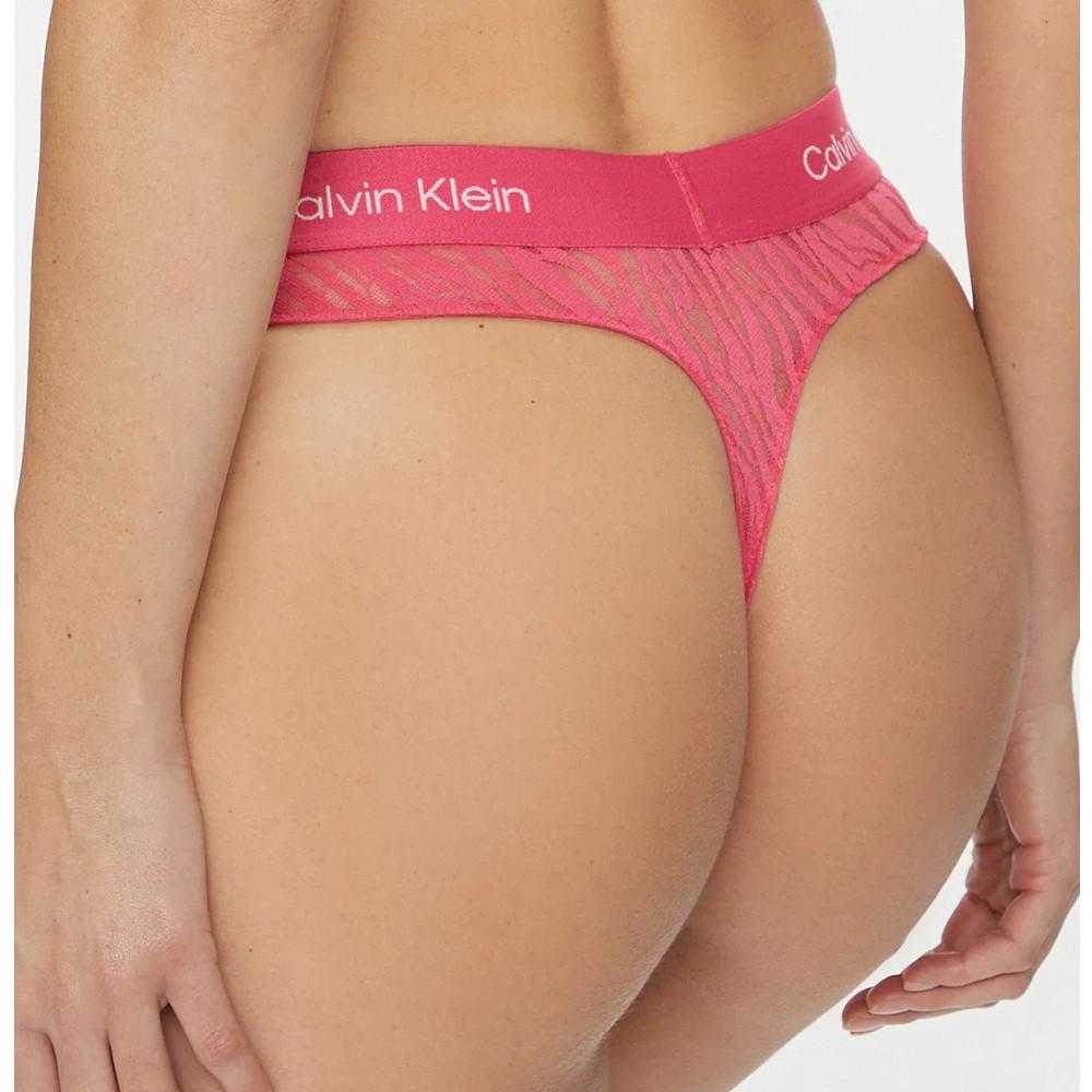 String Rose Femme Calvin Klein Jeans Modern Thong vue 2