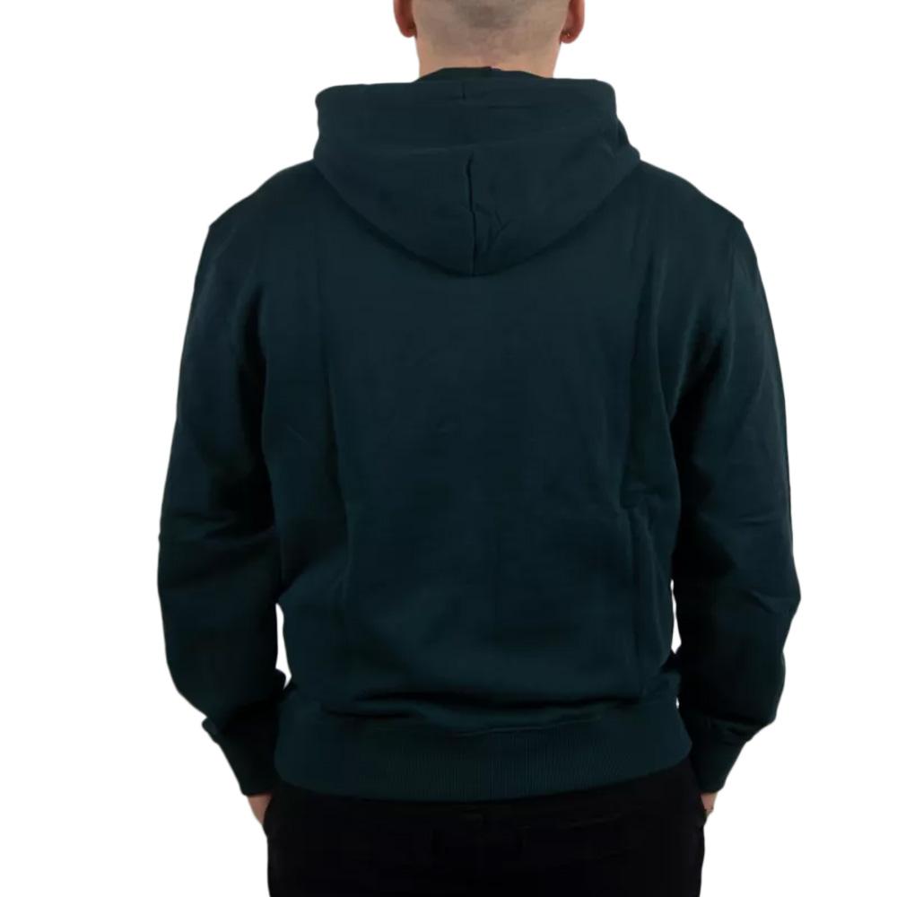 Sweat à Capuche Marine Homme Calvin Klein Jeans 350 Terry vue 2
