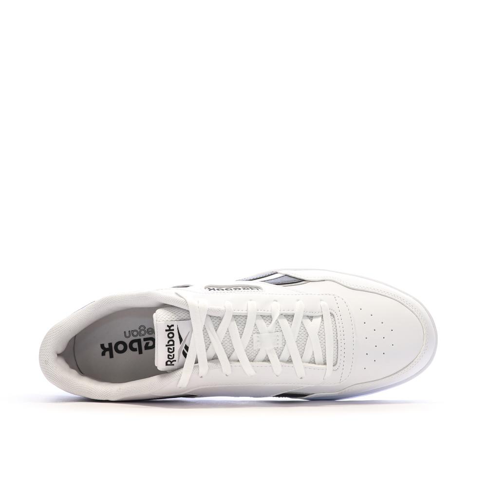 Baskets Blanc/Noir Homme Reebok Court Advance Vegan vue 4