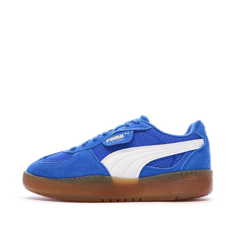 Baskets Bleu Femme Puma Palermo Moda Vintage pas cher