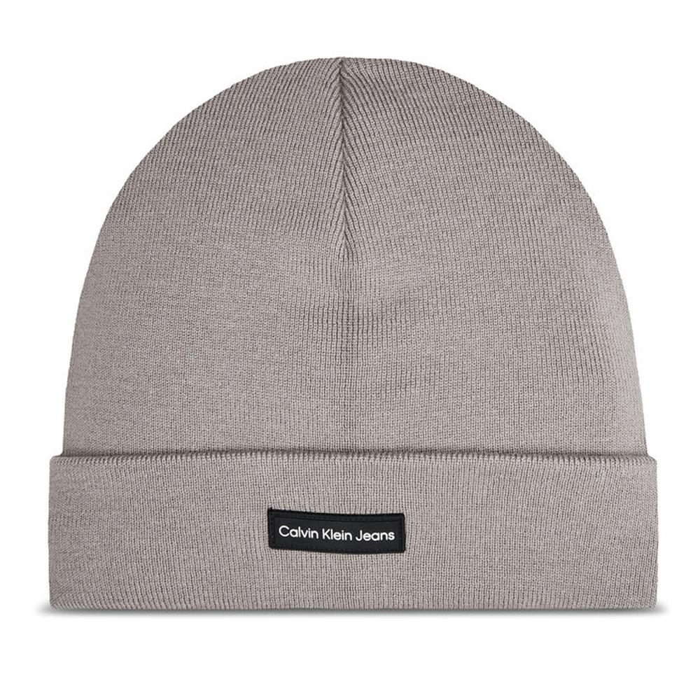 Bonnet Gris Homme Calvin Klein Jeans Travertine pas cher