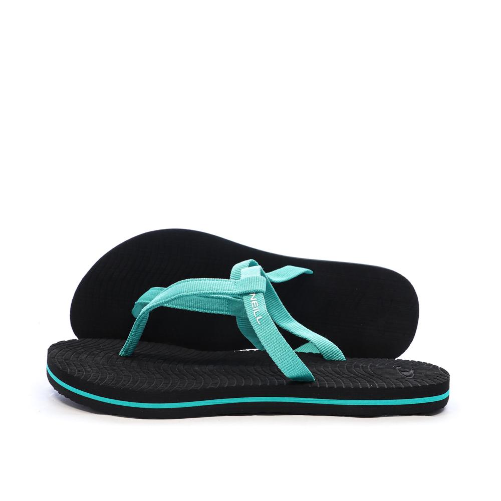 Tongs Bleu/Noir Femme O'Neill Cove Bloom pas cher