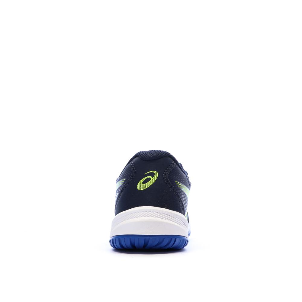 Asics Upcourt 6 Herren Padel Schuh Marine/Gelb Fluo Ansicht 3