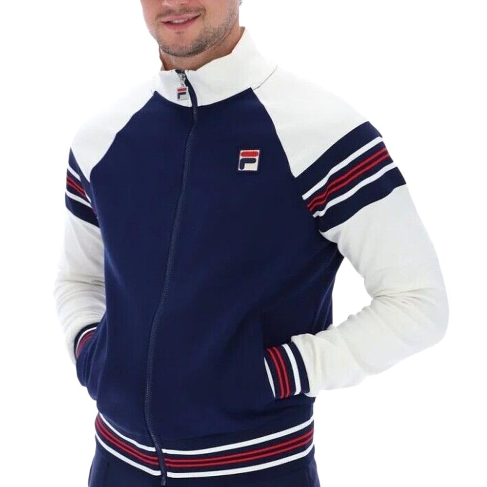 Veste de survêtement Marine Homme Fila Ferarra pas cher