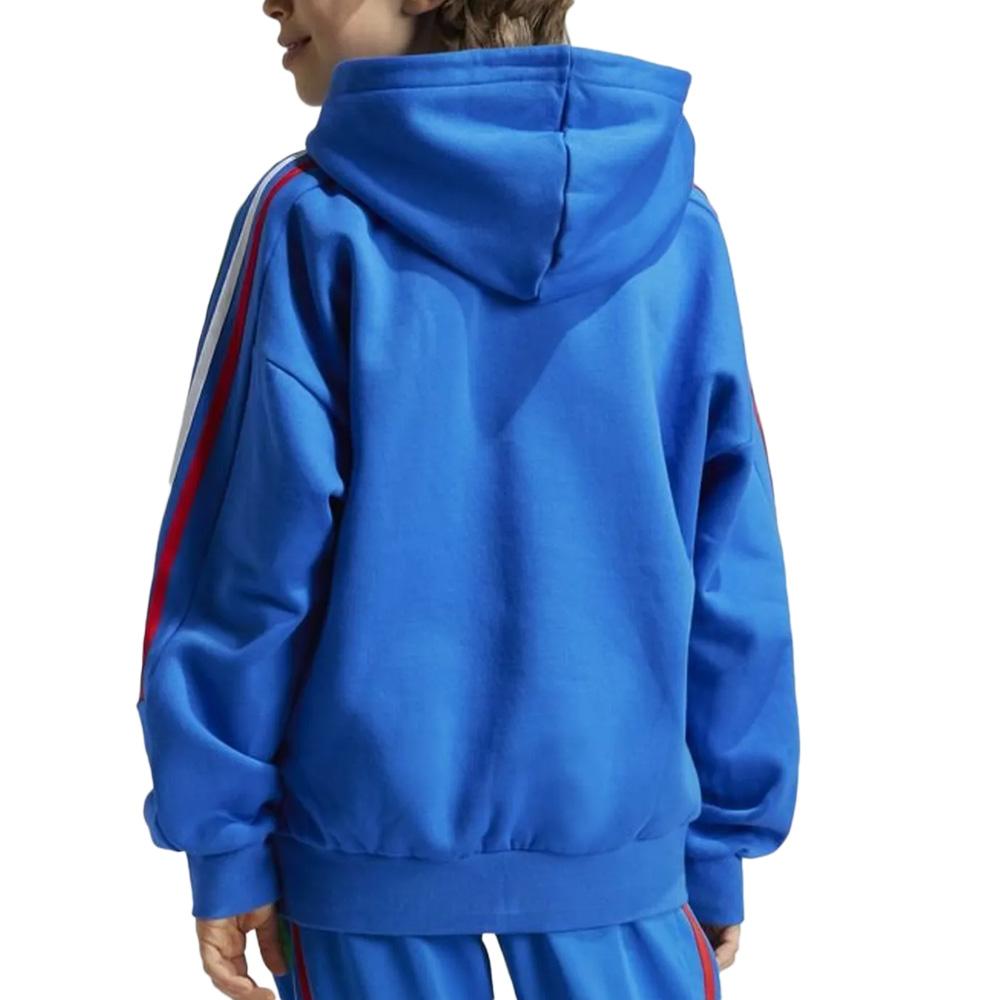 Sweat Bleu Garçon Adidas IY6382 vue 3