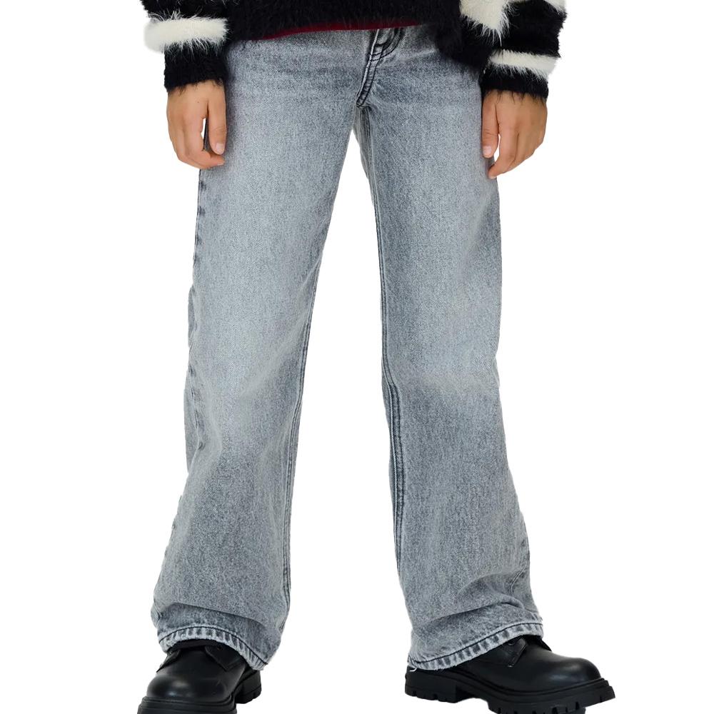 Calvin Klein Jeans Washed Loose Gris Vaqueros de chico barato