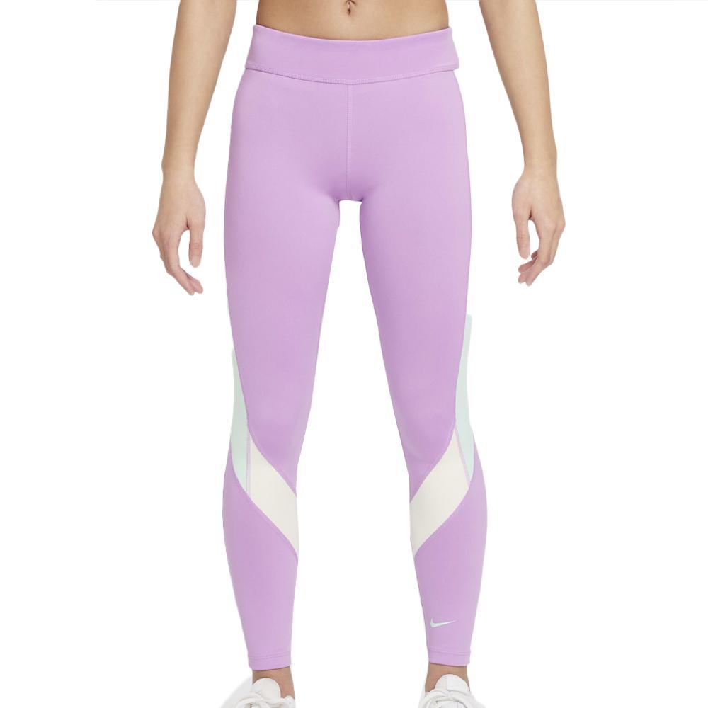 Legging Mauve Fille Nike One Tight pas cher