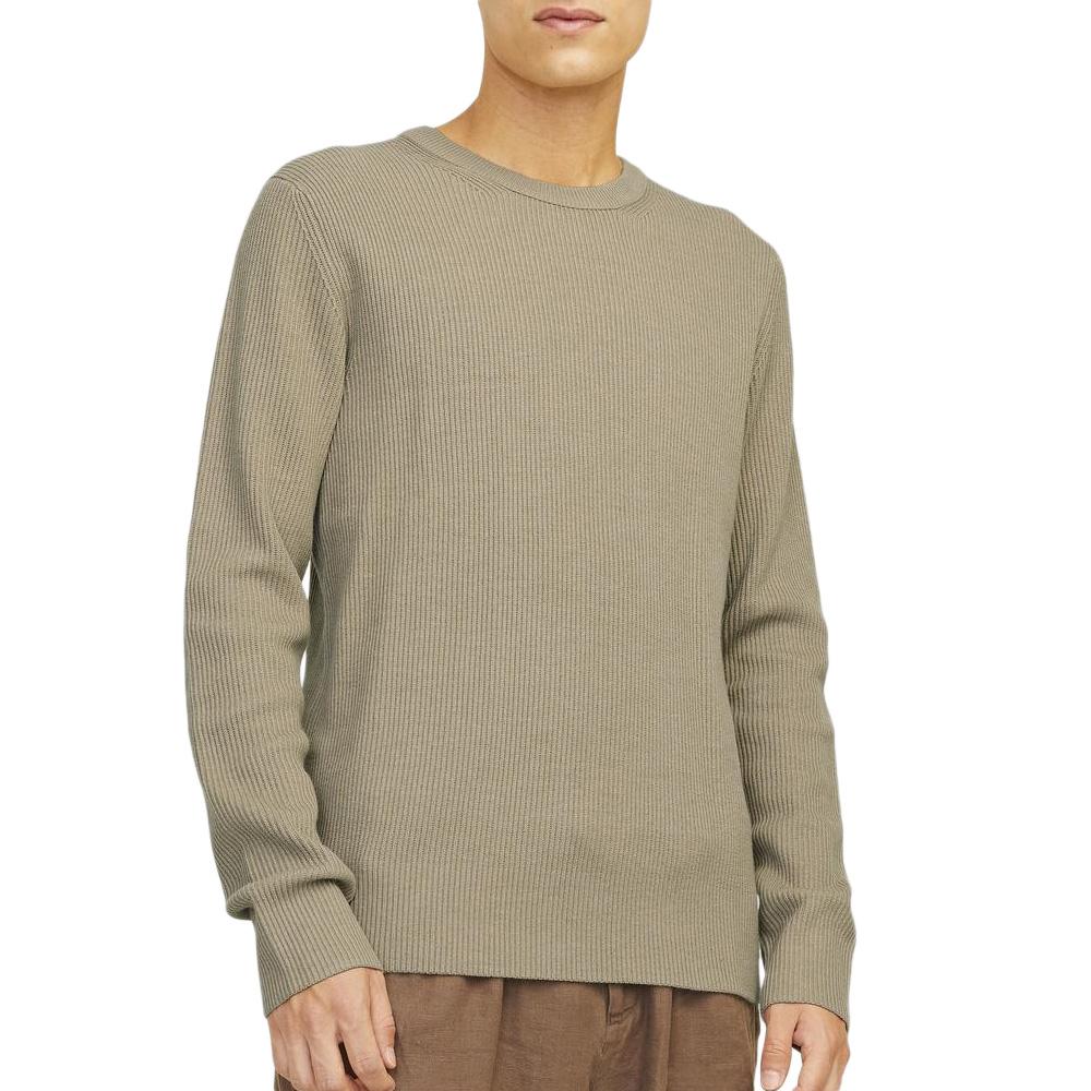 Pull Beige Homme Jack & Jones Perfect pas cher