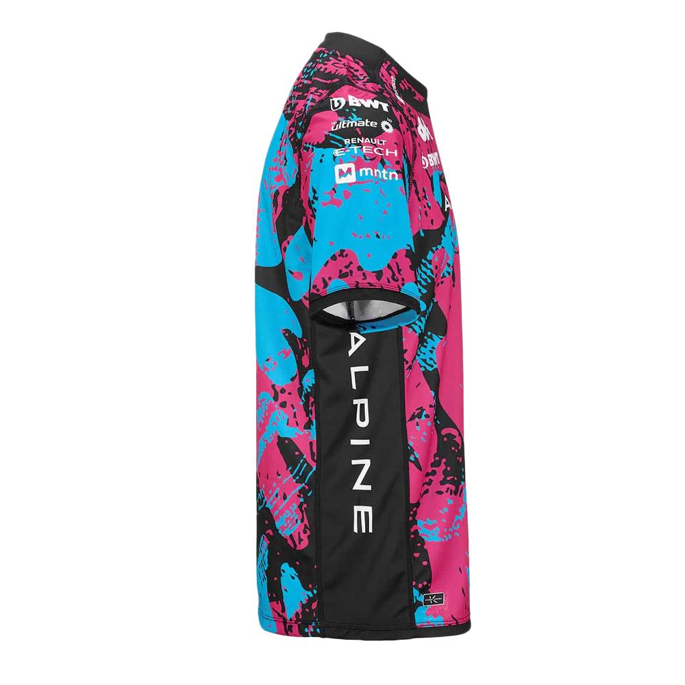 Maillot Noir/Rose/Turquoise Homme Kappa Kombat vue 3