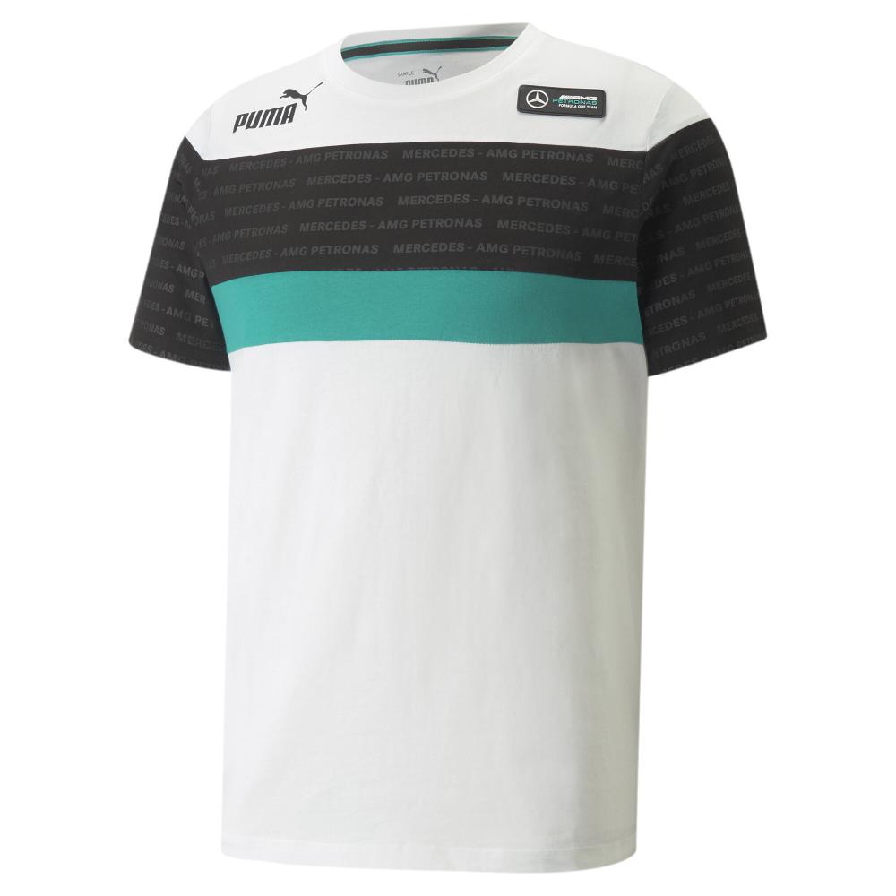 T-shirt Blanc Homme Puma Mercedes 533506 pas cher