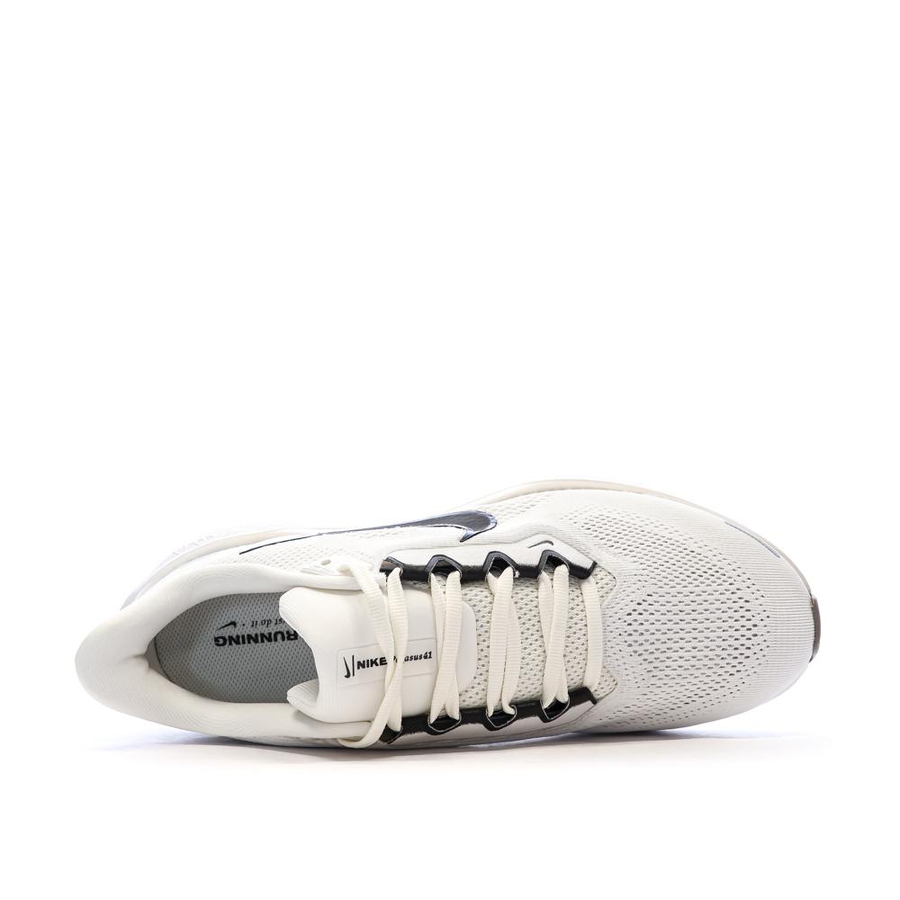 Chaussures de running Blanches Homme Nike Air Zoom vue 4