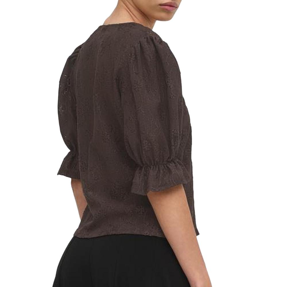 Blouse Marron Femme JDY Jakobe 2/4 vue 2