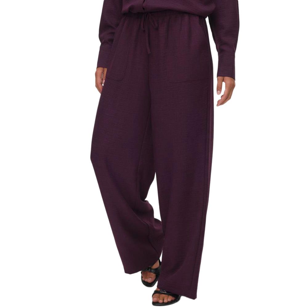 Pantalon fluide Prune Femme Vero Moda Melaney pas cher