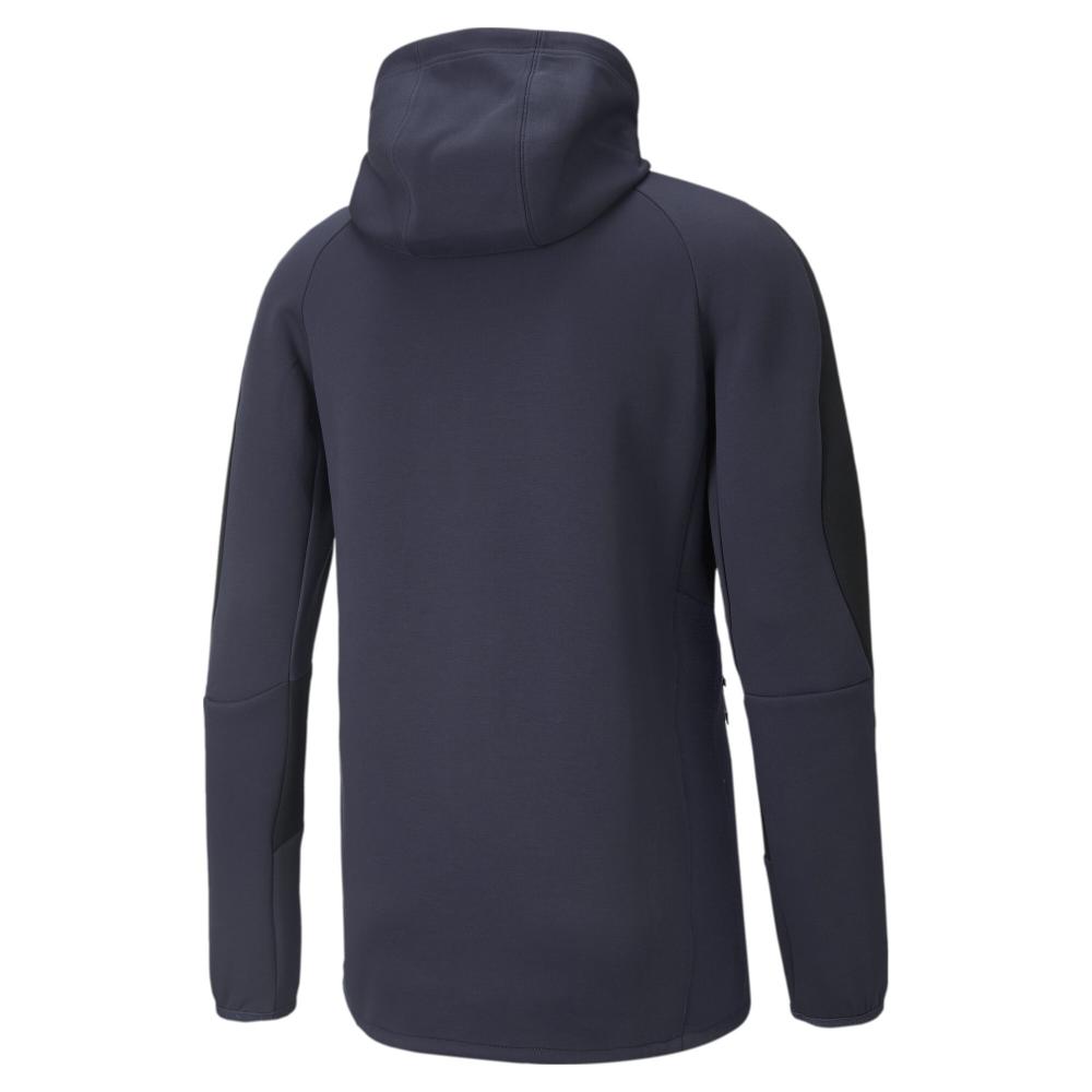 Sweat Zippé Marine Homme Puma Evostripe vue 2