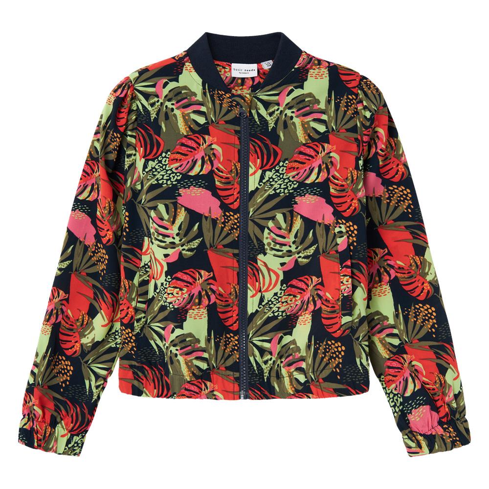 Veste Marine à fleurs Fille Name It Vana pas cher