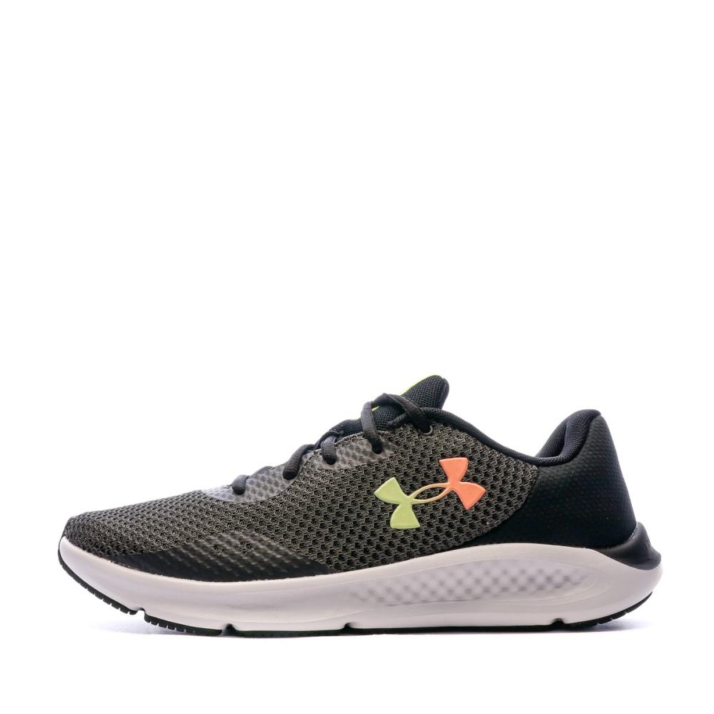 Chaussures de Running Gris foncé Under Armour Charged Pursuit 3 pas cher