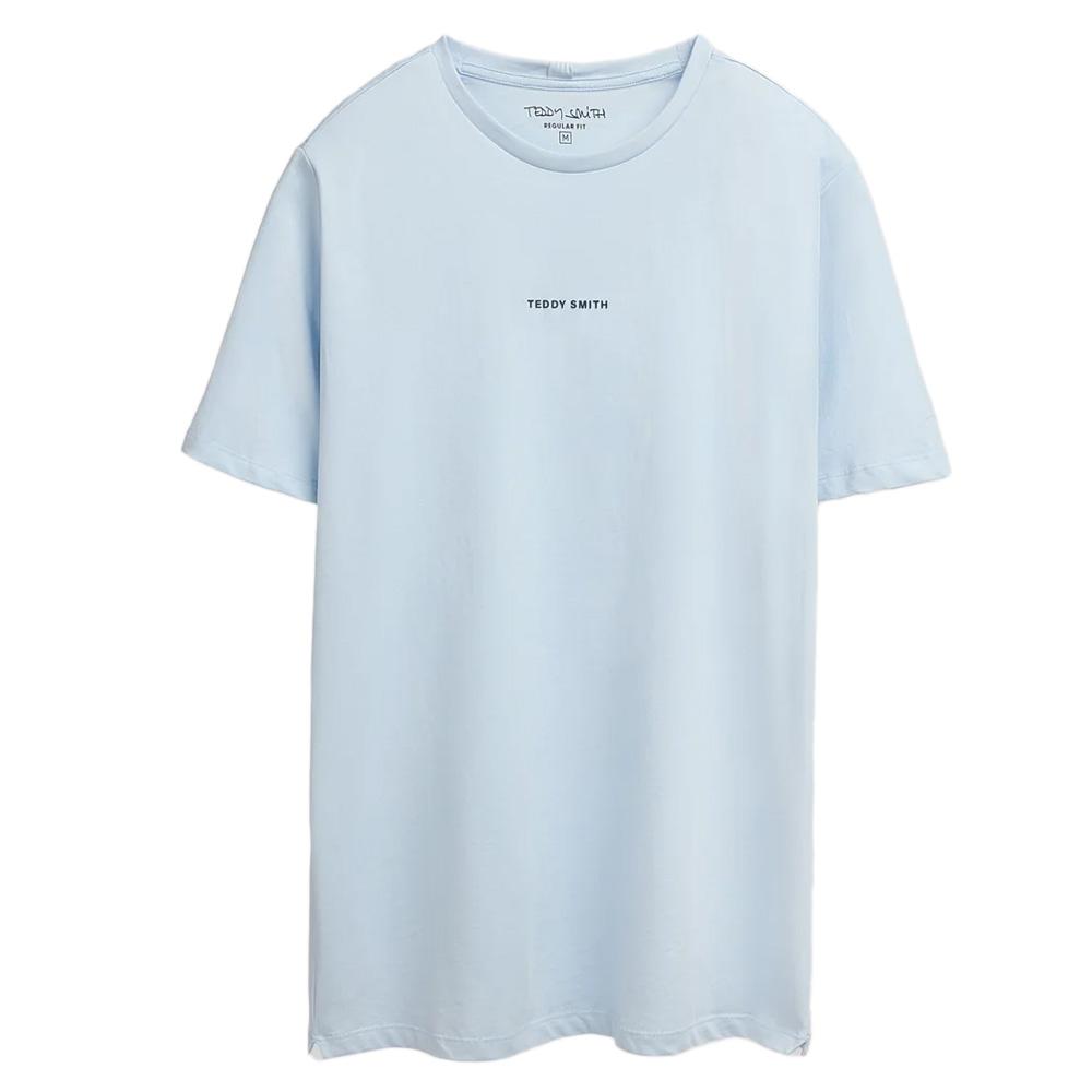 T-shirt Bleu Clair Homme Teddy Smith Soy pas cher