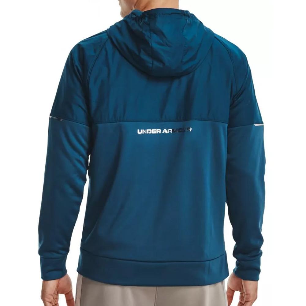 Sweat Zippé Bleu Homme Under Armour Storm vue 2