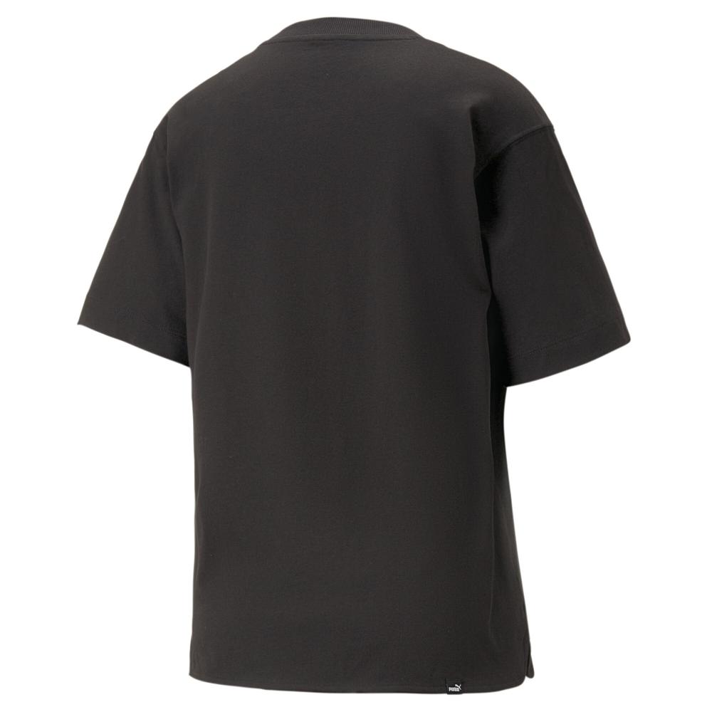 T-shirt Noir Femme Puma 731 vue 2