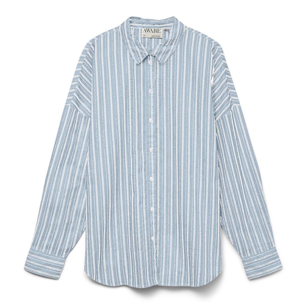 Chemise Bleu Femme Vero Moda Awparis pas cher