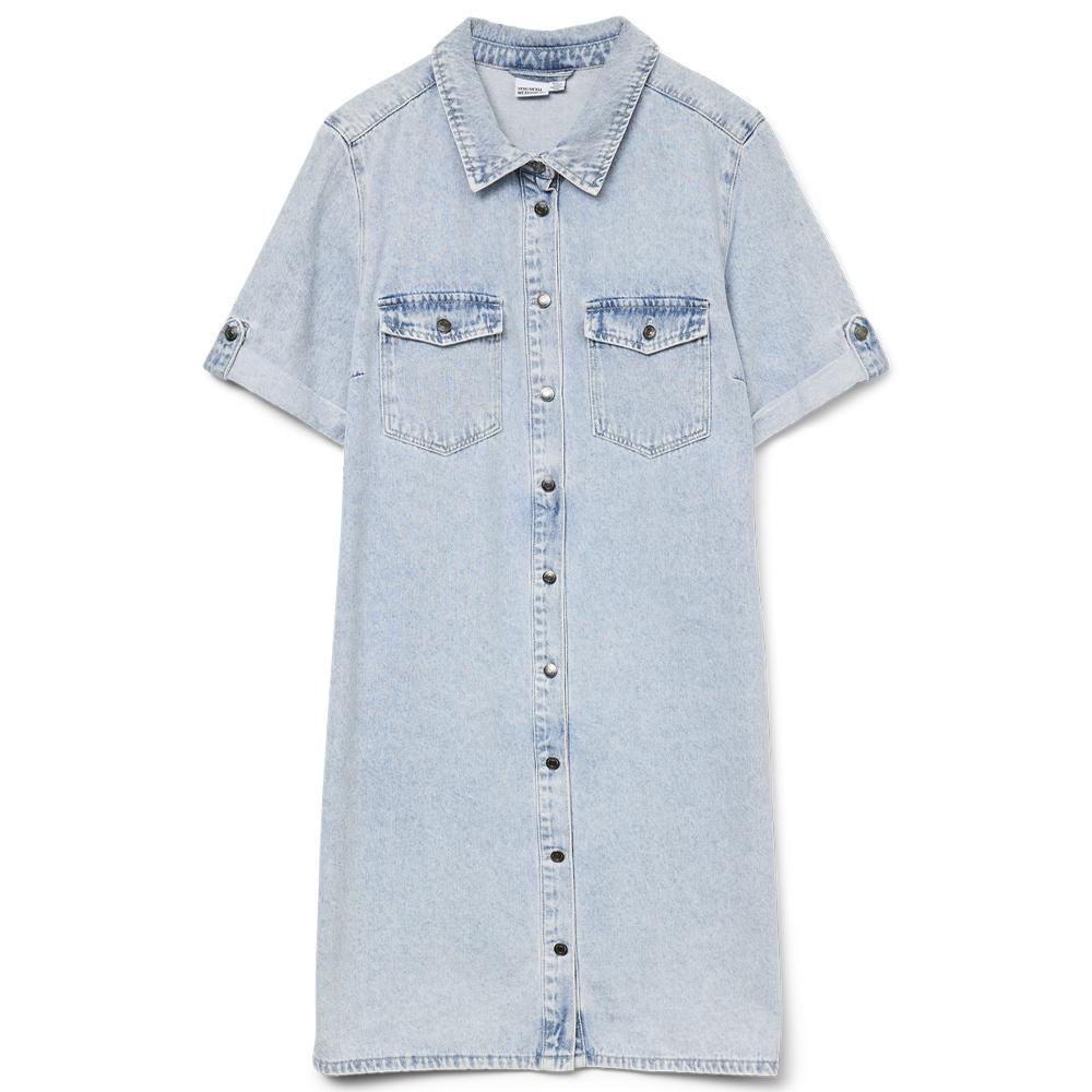 Robe en Jean Bleu Femme Vero Moda Jennie vue 3