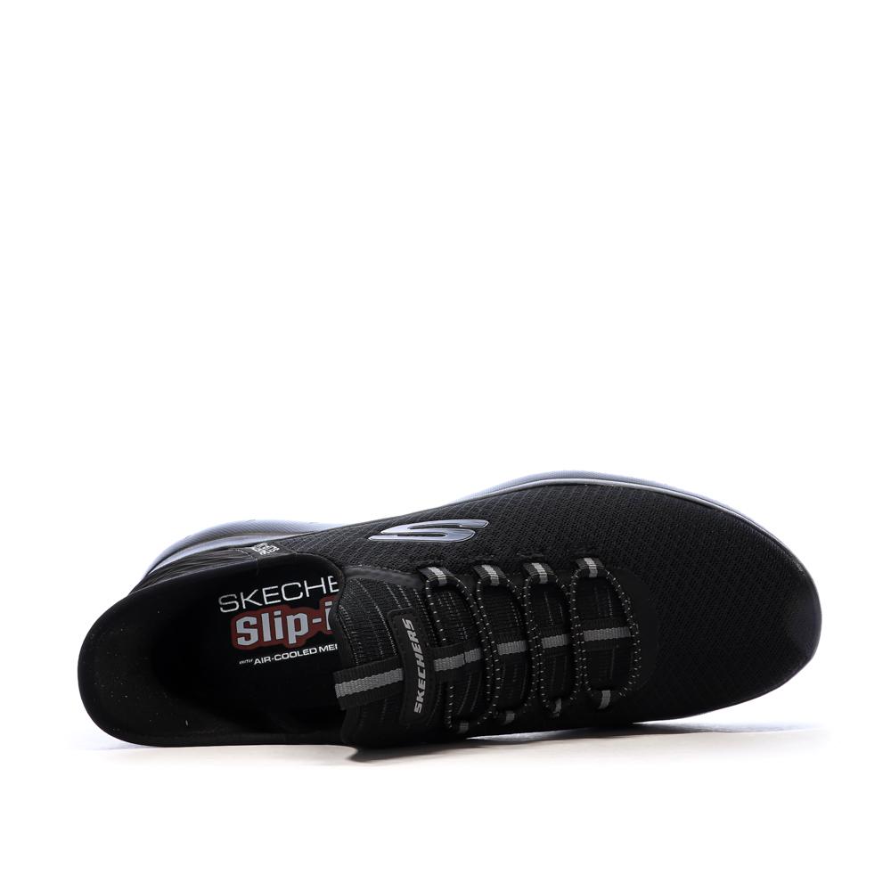 Baskets Noires Homme Skechers Summits 232457 vue 4