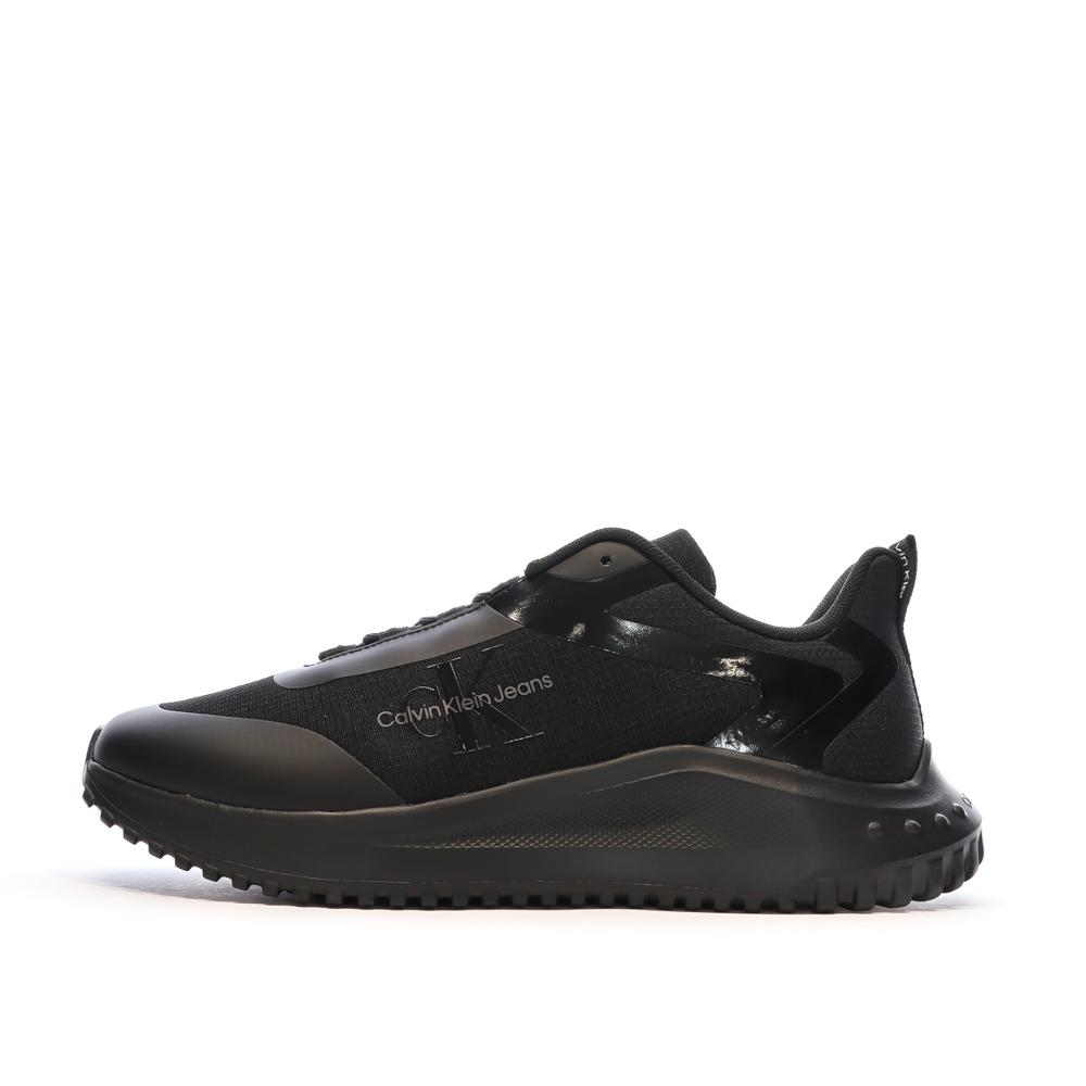 Baskets Noires Homme Calvin Klein Jeans Eva Runner pas cher