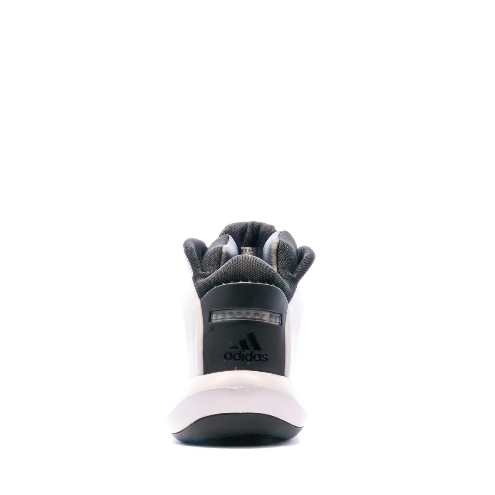 Baskets Blanches de Basketball Homme Adidas Crazy 1 vue 3