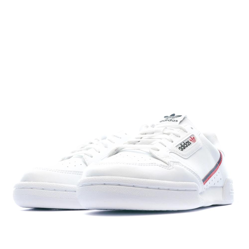Baskets Blanches Femme Adidas CONTINENTAL 80 J vue 5