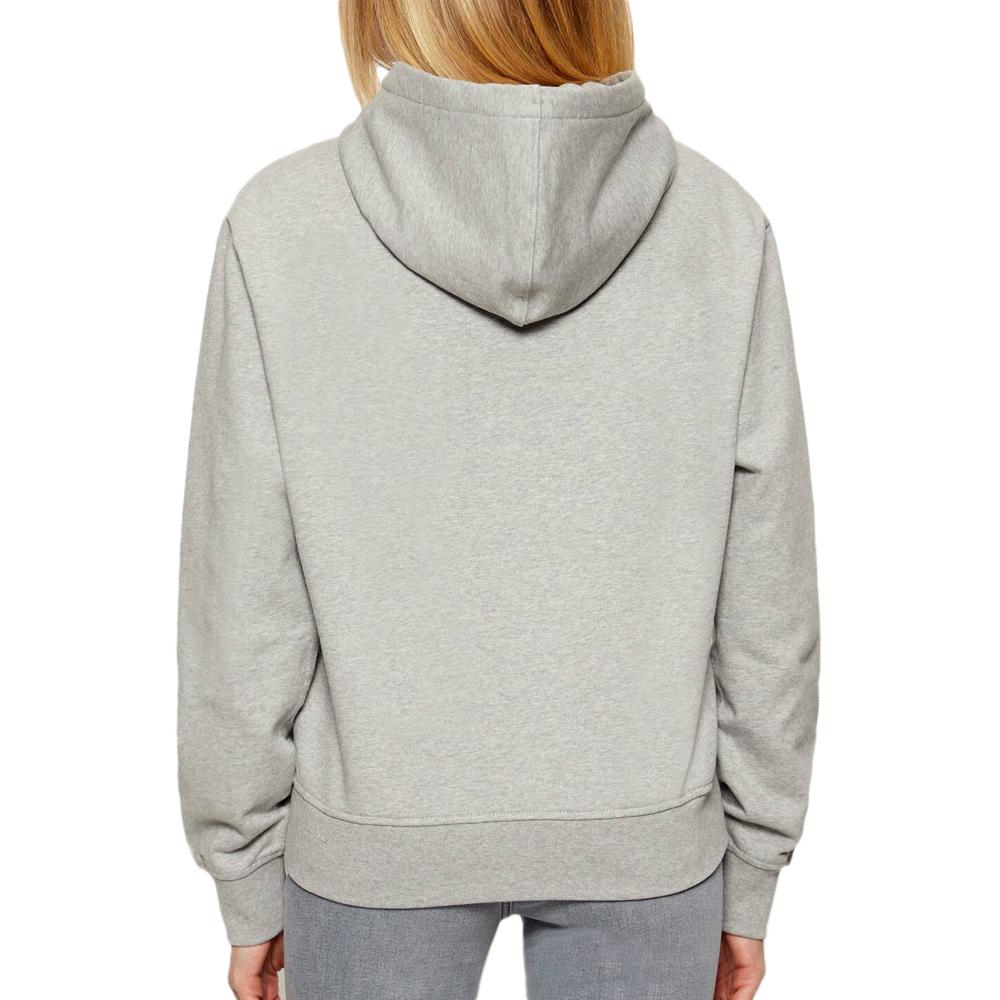 Sudadera gris Calvin Klein Jeans Archive Mujer ver 2