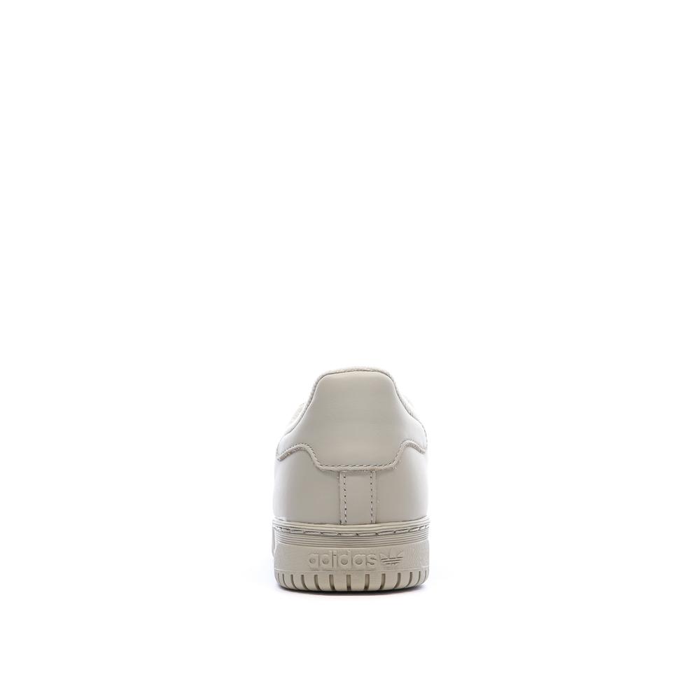 Baskets Blanches Homme Adidas Powerphase vue 3