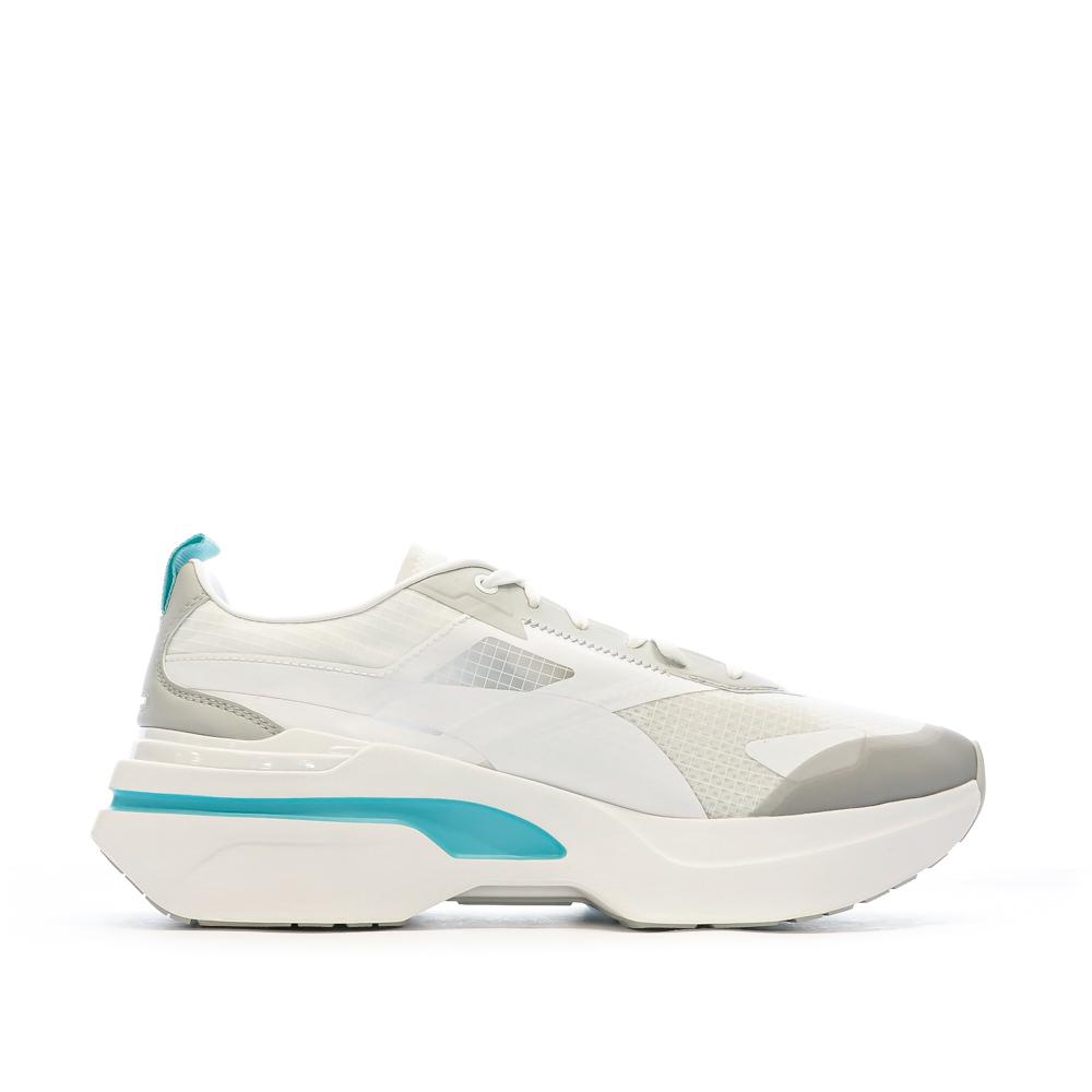 Baskets Blanches/Bleu Homme Puma Kosmo Rider vue 2