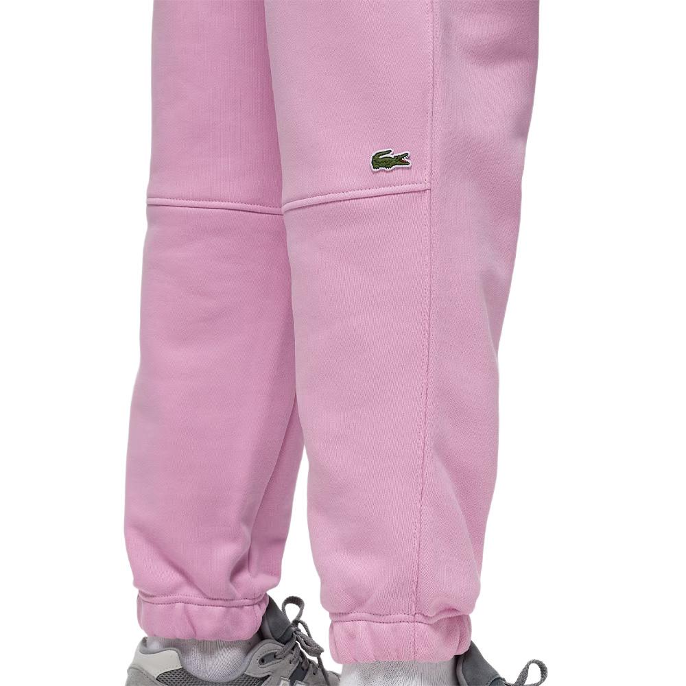 Jogging Rose Homme Lacoste Organic Fleece vue 2