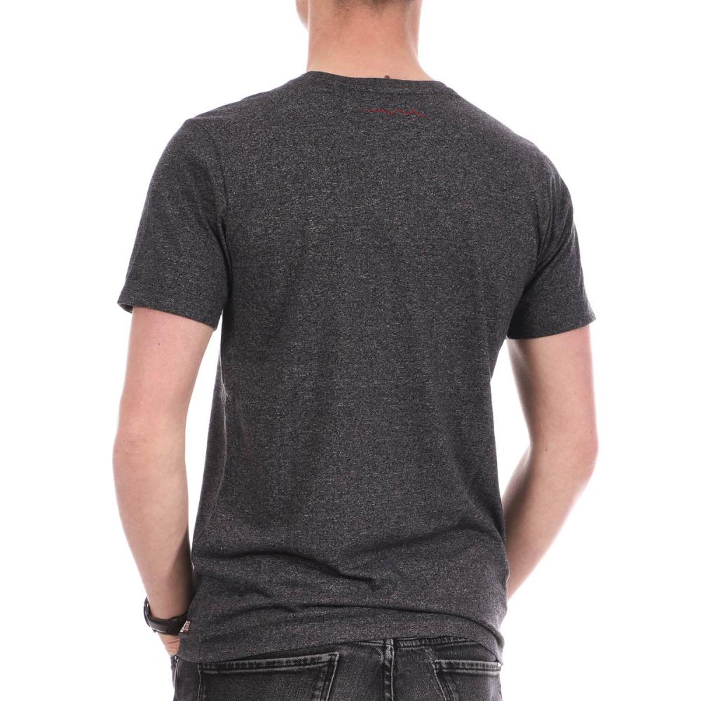 T-shirt Gris Homme Teddy Smith Romer vue 2