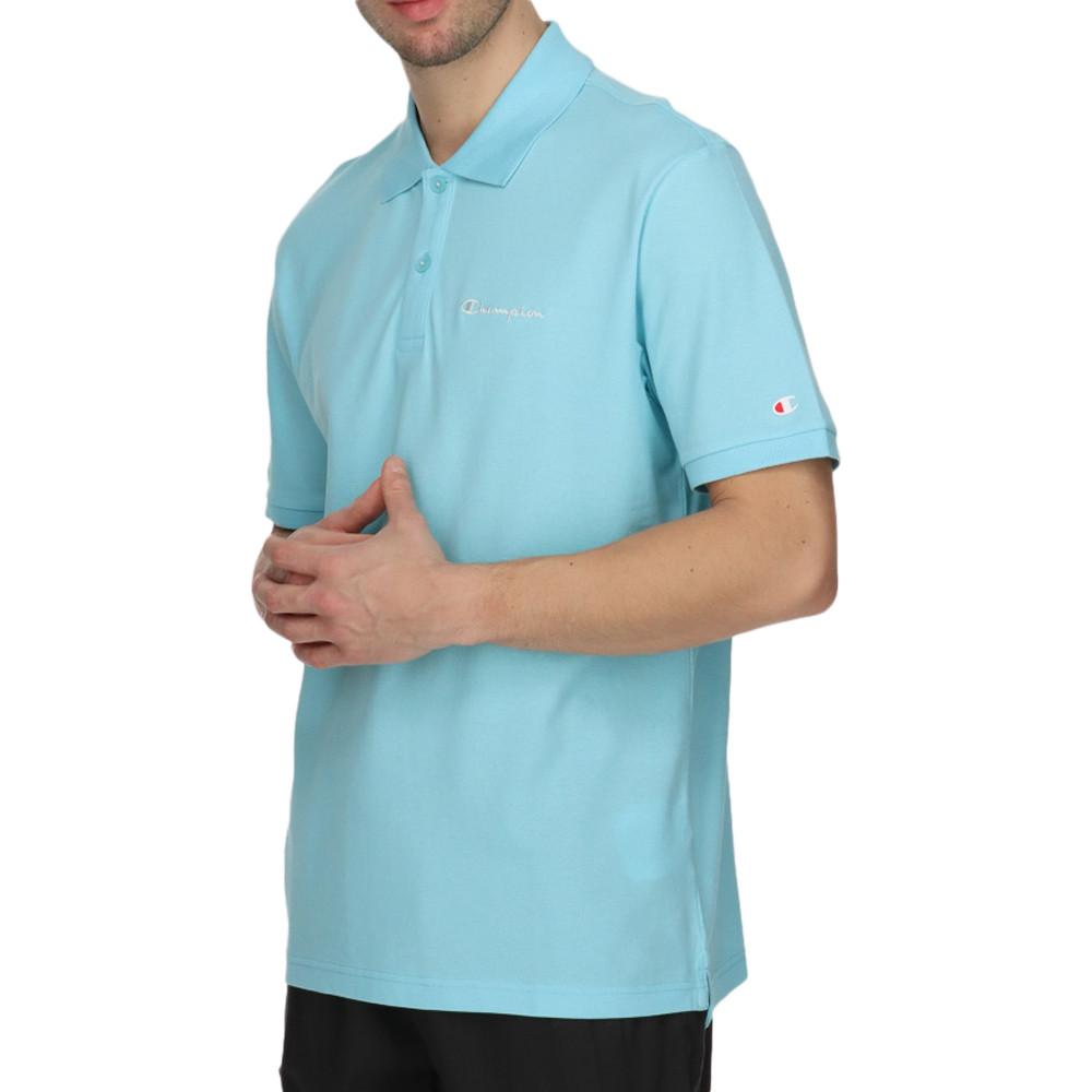 Polo Bleu Homme Champion Classic pas cher