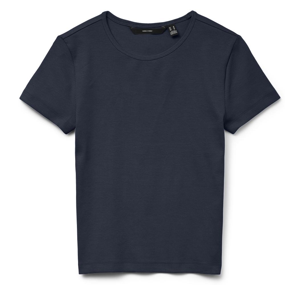 T-shirt Marine Femme Vero Moda Chloe vue 2