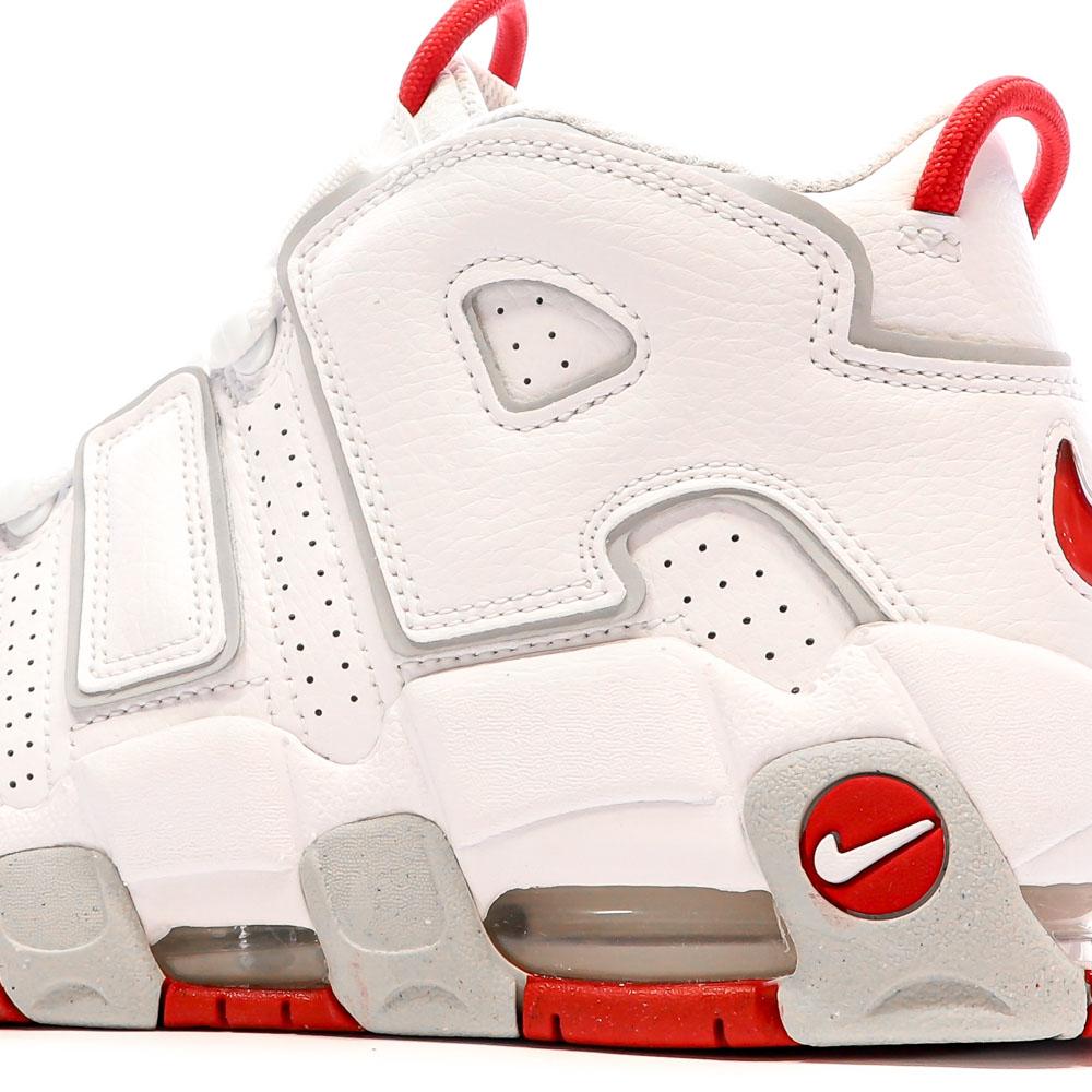 Baskets Blanches/Grises Homme Nike Air More Uptempo 96 vue 7