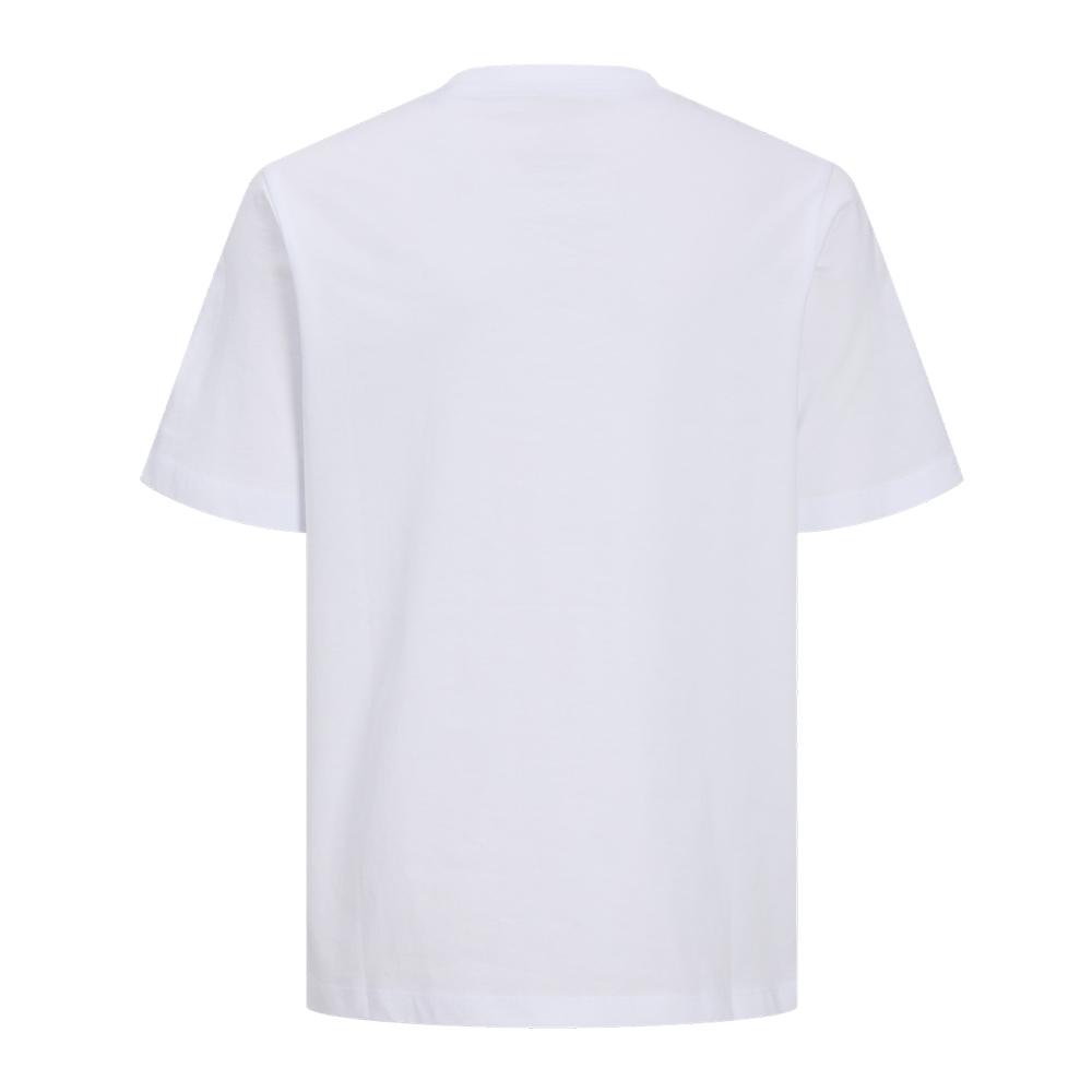 T-Shirt Blanc Garçon Jack & Jones Jjgradient vue 2