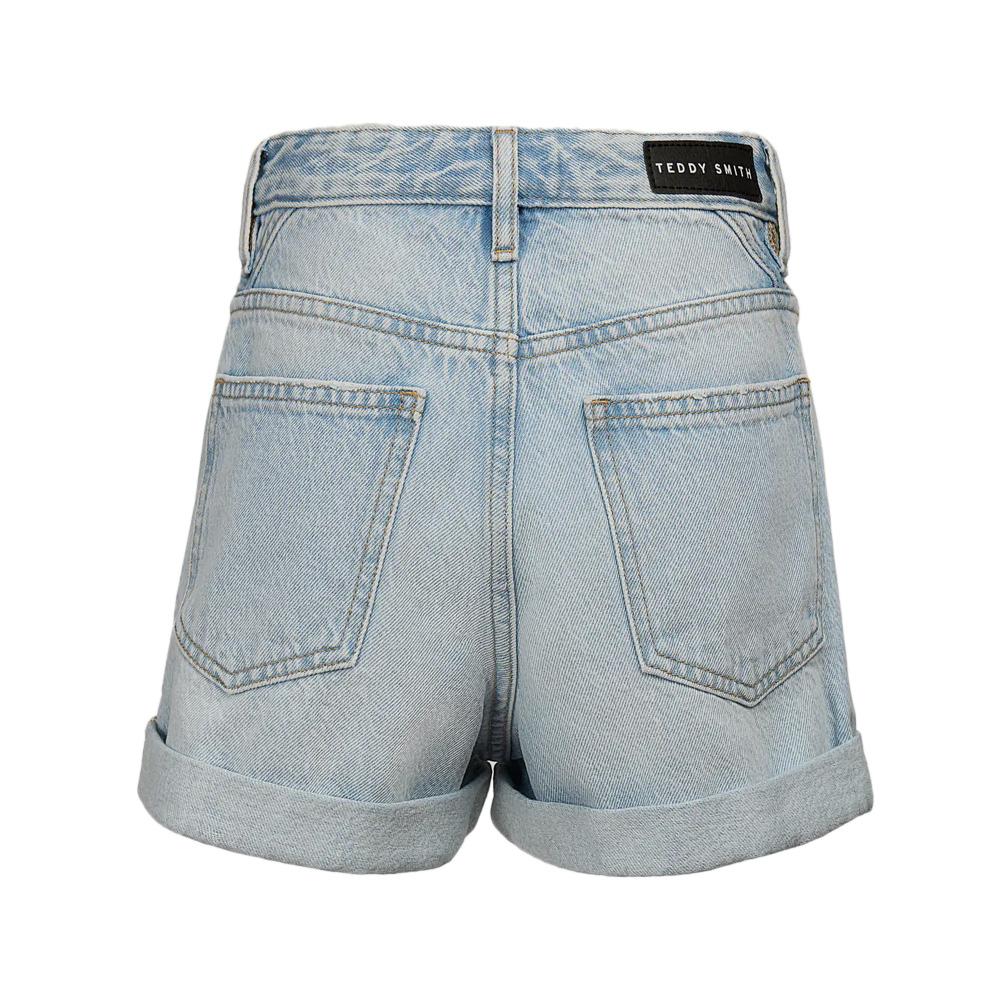 Short En Jean Bleu Fille Teddy Smith Lucy vue 2