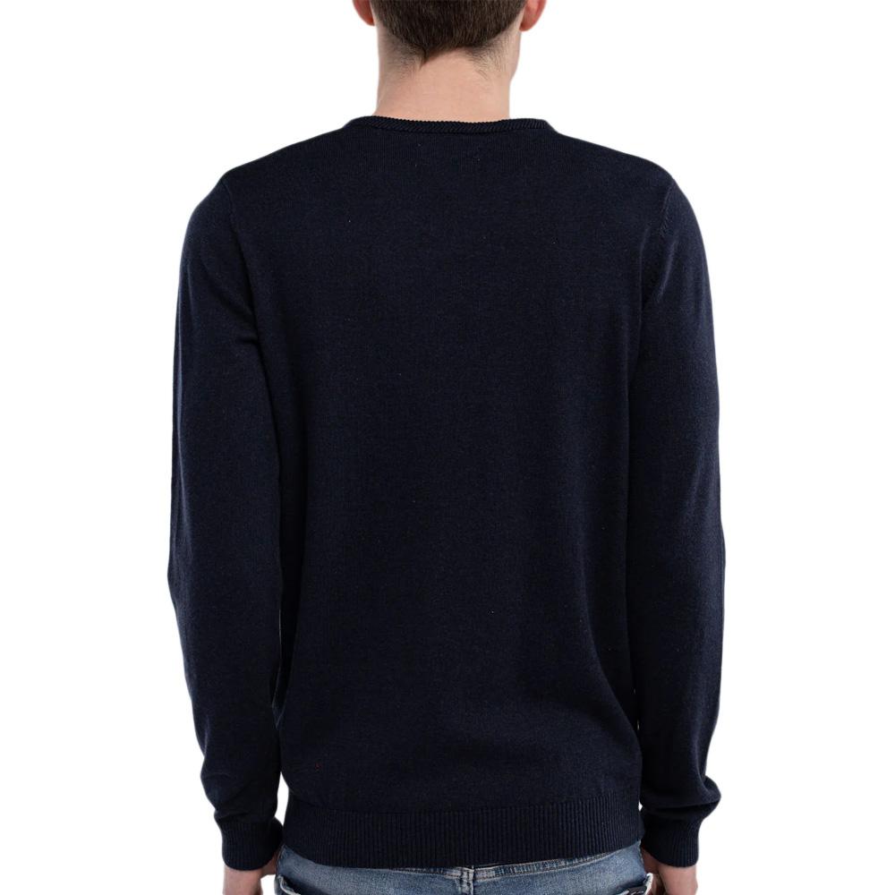 Pull Marine Homme Teddy Smith Pulser 3 vue 2