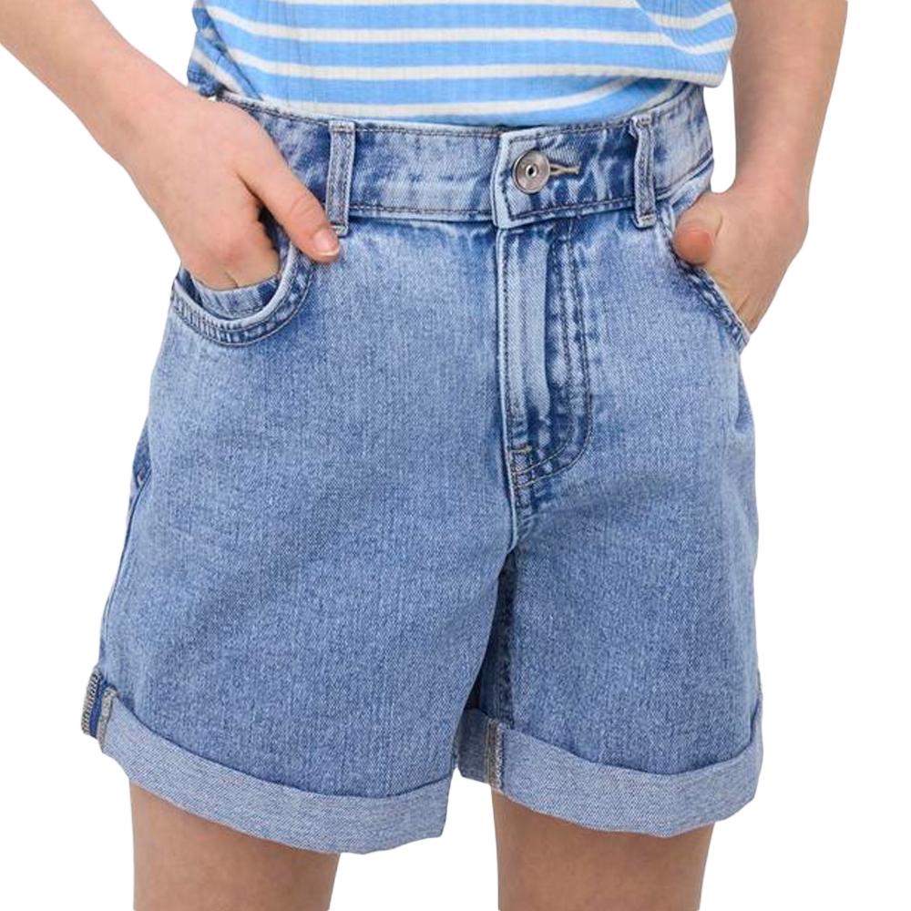 ONLY Kogvega Girls’ Blue Shorts affordable