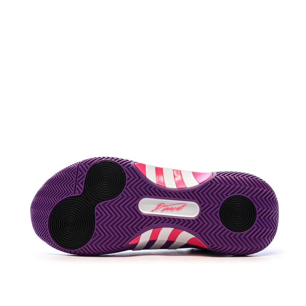Chaussures de Basketball Violette Homme Adidas Issue 5 vue 5